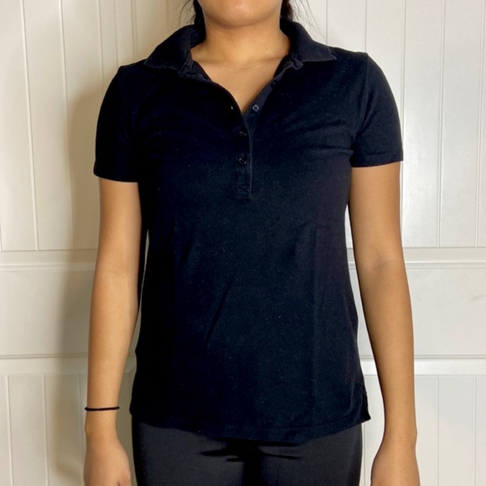 Black Time and Tru Collared shirt
